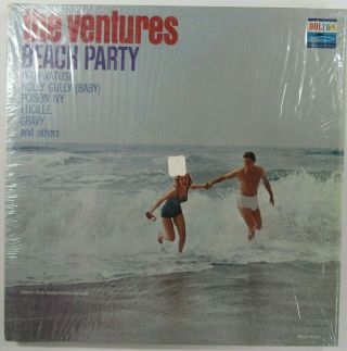 Vintage Vinyl Lp The Ventures Beach Party (formerly " Mashed Potatoes And Gravy ")