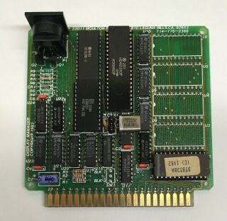 40 And 80 Column Video Cartridge For Commodore Vic - 20
