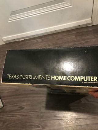 1982 Texas Instruments Home Computer TI - 99/4A PHC 004 NOS STOCK STILL 5