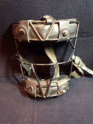Vintage Macgregor Or Premier Baseball Catcher Or Umpire Face Mask B - 26