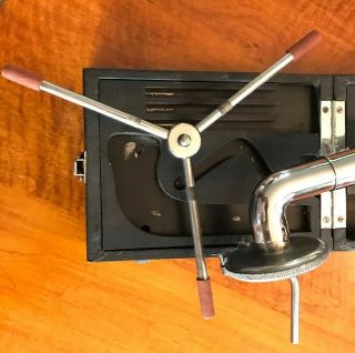 1920 ' s Pet - O - Phone Portable Phonograph Tiny Gramophone Plays Full - Size 78 ' s 3