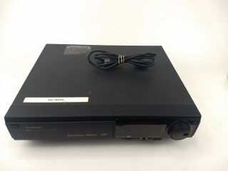 Panasonic Ag - 1980p S Vhs Editor Recorder Vcr Powers On Otherwise