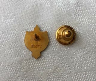 State of Georgia Employee Pin 20 Year Service Award Tie Tack Lapel Pin Vintage 3