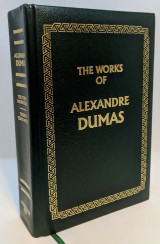 The Of Alexandre Dumas 3 Musketeers,  Twenty Years After,  Leather Bound, .