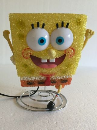 Spongebob Squarepants Night Light Bouncy Table Light Vintage