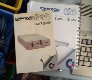 Commodore 128,  1541 - II Disk Drive,  C2N Datasette 1530 Cassette Tape,  Software 7