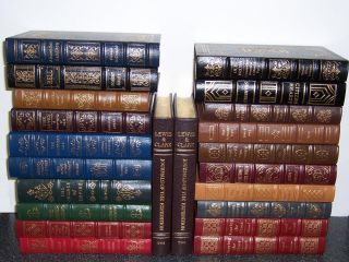 Easton Press Library Of American History 25 Vols Lewis Clark Hearst Webster.