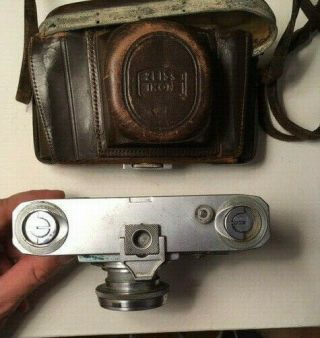 Contax II Rangefinder Camera Body & CARL ZEISS JENA SONNAR 1:2 F=5 cm lens 4