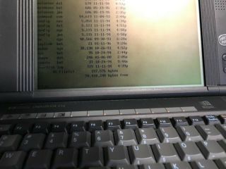 HP Omnibook 530 Handheld / Mini Laptop 486 DOS Windows Microsoft Office 3
