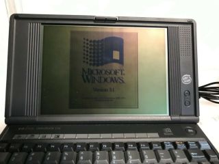 HP Omnibook 530 Handheld / Mini Laptop 486 DOS Windows Microsoft Office 4