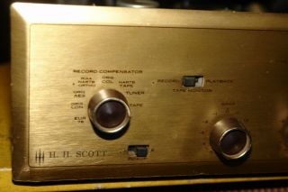 H.  H.  SCOTT TYPE 99 D 6L6 tube Integrated Amplifier 6
