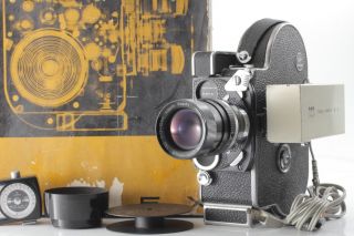 [overhaul] Bolex H16 Reflex Rex3 16mm Movie Film Camera Nikkor 17 - 70mm Lens 955