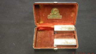 Vintage Ever Ready Safety Razor Case W/2 Blade Boxes