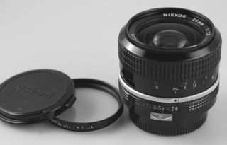 Nikon Nikkor 24mm/f2.  8 Very Late Pre - Ai 469482 W/caps.  Last Before Ai Version??