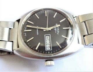 Vintage Rotary Swiss Day Date Automatic Men 