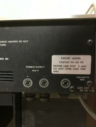 Phase Linear 400 Series Two Power Amplifier 5