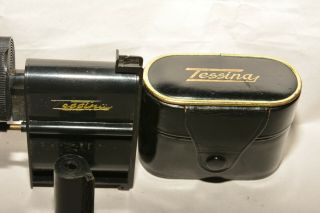 TESSINA BY CONCAVA 35mm FILM OUTFIT WITH WRIST STRAP,  VIEWER,  CASE & LOADER 2