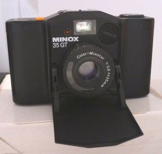 Minox 35 GT Film Camera,  Minox 2 part Camera Case & Display Case/Box 4