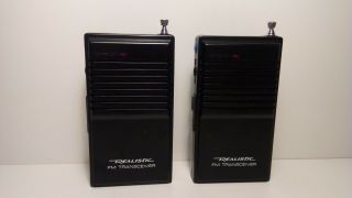 Vintage Realistic 55 Mhz Fm Transceiver Walkie Talkie A1