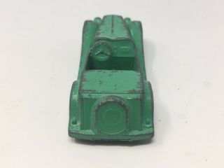 Vintage 1950 ' s Midgetoy Cast Metal Toy Car Green 4