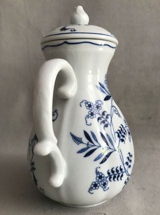 PV03682 Vintage BLUE DANUBE Japan - Coffee Pot with Lid 3