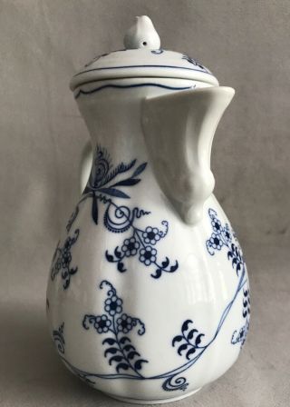 PV03682 Vintage BLUE DANUBE Japan - Coffee Pot with Lid 5