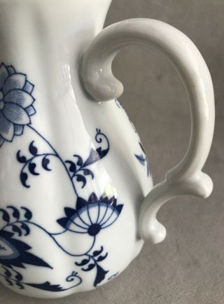 PV03682 Vintage BLUE DANUBE Japan - Coffee Pot with Lid 8