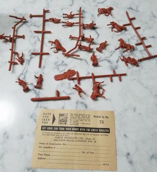 Vintage 1960s Airfix American Civil War Artillery Plastic Model Kit 4