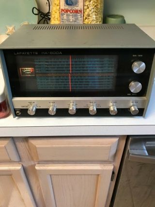 Vintage Lafayette Ha - 600a Ham Radio