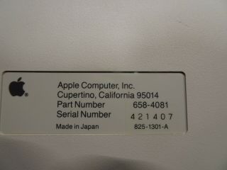 Apple IIGS A2S6000 Computer 11