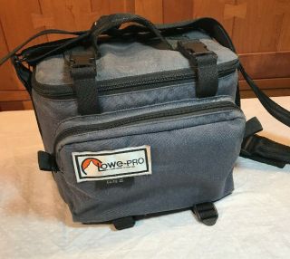 Lowe Pro Elite Ll Camera Bag Vintage Removable Adjustable Dividers