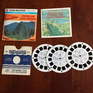 Vintage View - Master 3 - Reel Set Central And South America Complete Booklet A87