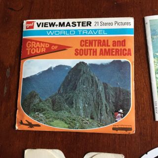 Vintage View - Master 3 - Reel Set Central And South America Complete Booklet A87 2