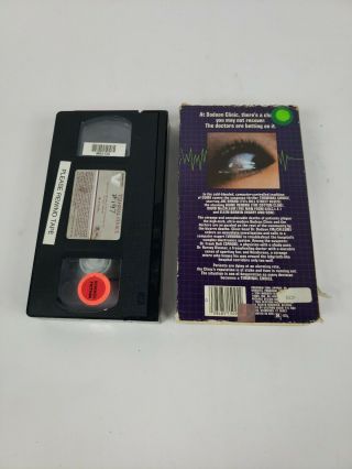 Terminal Choice VHS Vintage Horror Sci - Fi 2