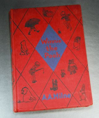 1925 Rare Canadian Edition Winnie The Pooh A.  A.  Milne Mcclelland & Stewart