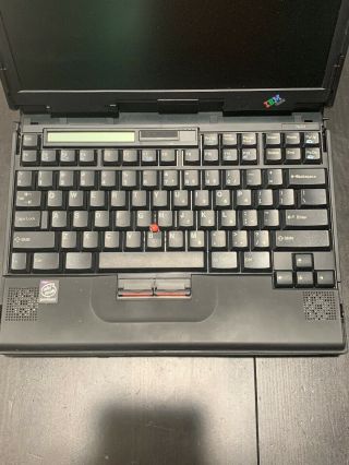 Vintage Laptop IBM ThinkPad 765D With Win95 Intel Pentium Processor 4