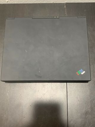 Vintage Laptop IBM ThinkPad 765D With Win95 Intel Pentium Processor 6
