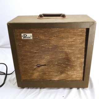 Vintage Paris Pc Vi Guitar Amplifier.  1950s - 60s,  No Power.  Parts / Fix