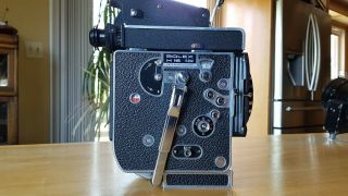 Bolex H16 Sbm 16mm Movie Camera With C - Adapter - Reflex Sb H - 16 Rex