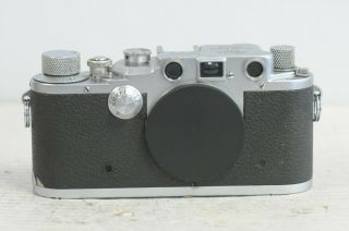 Leica Iii - C Red Curtain Body With Cap