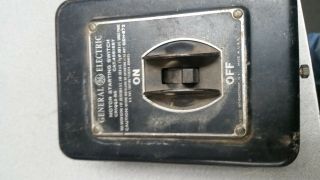 Vintage Ge Motor Start Switch