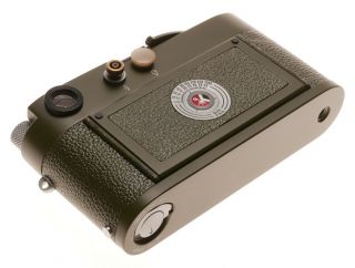 Leica Olive M2 Safari Re paint improved view finder restored 9