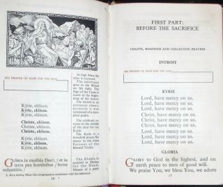 ††vintage Catholic Saint Andrew Daily Missal Latin/english 1958 Vol 2