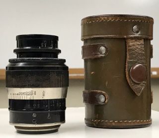 Ernst Leitz Wetzlar Elmar 9cm 1:4 Leica Screw Mount Lens