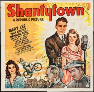 Vintage Movie 16mm Shantytown Feature 1943 Film Drama Adventure