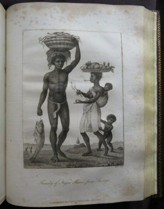 NARRATIVE REVOLTED NEGROES SURINAM GIANA 1796 STEDMAN 2v SLAVERY Plates BLAKE 12