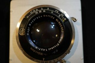 Hugo Meyer Co.  Gorlitz Satz Plasmat Convertible Large Format Lens 15cm 22cm 32cm 2