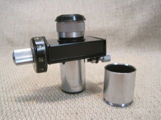 Vintage Bausch & Lomb Micrometer / Microscope Eyepiece - made in USA 8