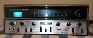 Kenwood Auto Tuning Stereo Receiver Kr 7070a With Remote And Optional Wood Case
