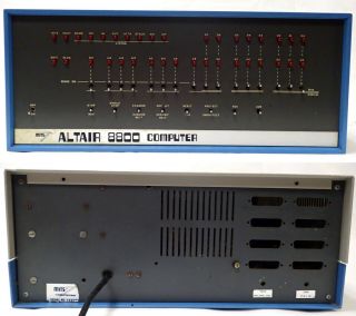MITS ALTAIR 8800 COMPUTER w CPU BRD 1K STATIC MEM & SERIAL I/O BRD & MORE SN:343 2
